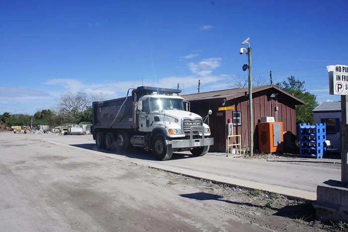 mack track on scale using truck scale software
